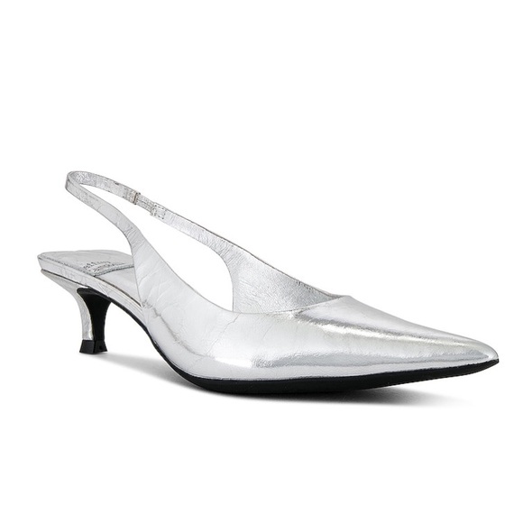 Persona Slingback Heel in Silver - Picture 5 of 5